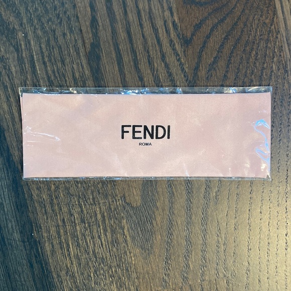Fendi Accessories - NIB Fendi Glasses Cloth, Pink with Black